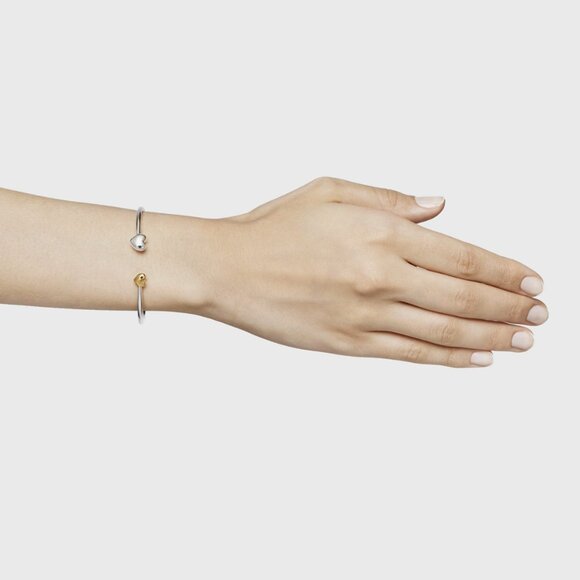 Tous Two-tone heart Bangle My Other Half - Picture 6 of 6